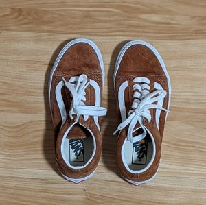 Old Skool Vans - Pig Suede Brown